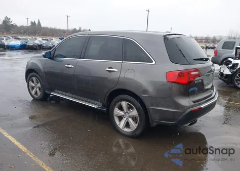 2012 Acura Mdx Technology Package z USA, uszkodzony, nr VIN 2HNYD2H32CH540221